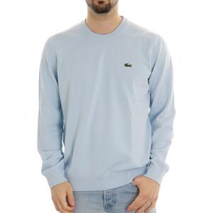 MAGLIA BASIC LACOSTE CELESTE